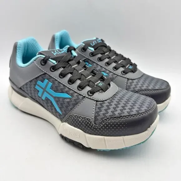 Kuru Womens Quantum Walking Sneakers US 5.5 WIDE White Blue Athletic NIB - Picture 5 of 12